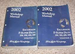 2002 Ford F-450 Super Duty Truck Service Manual