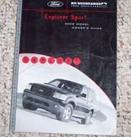 2002 Ford Explorer Sport Owner's Manual