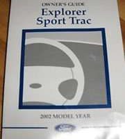 2002 Ford Explorer Sport Trac Owner's Manual
