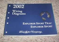 2002 Ford Explorer Sport & Explorer Sport Trac Electrical Wiring Diagrams Troubleshooting Manual