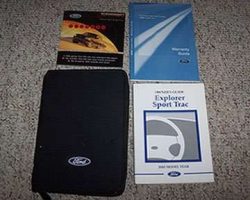 2002 Ford Explorer Sport Trac Owner's Manual Set