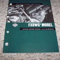 2002 Harley Davidson FXDWG3 Model Parts Catalog