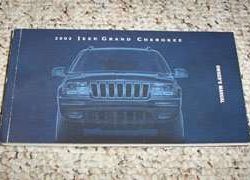 2002 Jeep Grand Cherokee Owner's Operator Manual User Guide