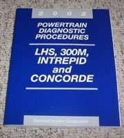 2002 Chrysler LHS, 300M, & Concorde Powertrain Diagnostic Procedues Manual