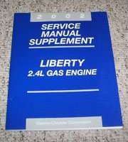 2002 Jeep Liberty 2.4L Gas Engine Shop Service Repair Manual Supplement