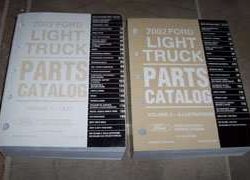 2002 Ford F-Series Truck Parts Catalog Text & Illustrations