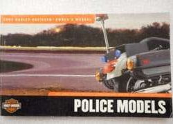 2002 Harley Davidson Police Models Owner's Manual