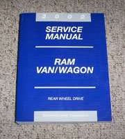2002 Dodge Ram Van & Wagon Shop Service Repair Manual