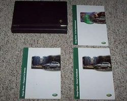 2002 Land Rover Range Rover Owner's Operator Manual User Guide Set