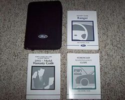 2002 Ford Ranger Owner's Manual Set