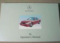 2002 Mercedes Benz SL500 & SL600 SL-Class Owner's Operator Manual User Guide