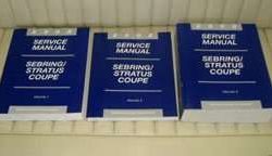 2002 Chrysler Sebring Coupe Shop Service Repair Manual