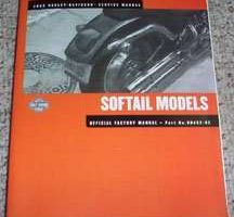 2002 Harley-Davidson Softail Models Shop Service Repair Manual