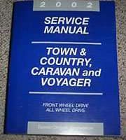 2002 Chrysler Voyager Shop Service Repair Manual