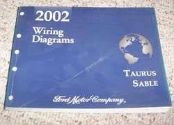 2002 Ford Taurus Electrical Wiring Diagrams Troubleshooting Manual