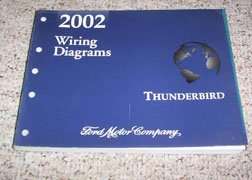2002 Ford Thunderbird Electrical Wiring Diagrams Troubleshooting Manual