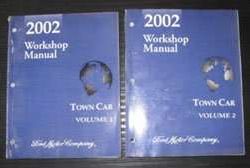 2002 Lincoln Town Car Shop Service Repair Manual