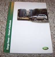 2002 Land Rover Range Rover Owner's Operator Manual User Guide