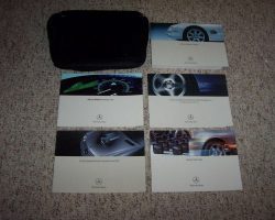 2003 Mercedes Benz SL500 & SL55 SL-Class Owner's Operator Manual User Guide Set
