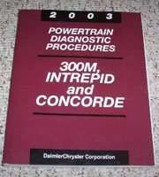 2003 Chrysler Concorde & 300M Powertrain Diagnostic Procedures Manual