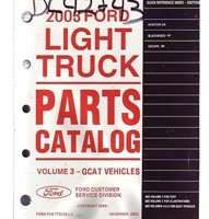 2003 Ford Escape Parts Catalog