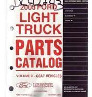 2003 Lincoln Aviator Parts Catalog Manual