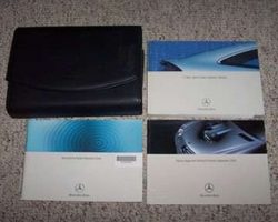 2003 Mercedes Benz C230 & C320 C-Class Sport Coupe Owner's Operator Manual User Guide Set