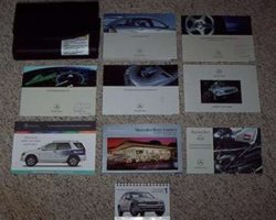 2003 Mercedes Benz C240 & C320 C-Class Wagon Owner's Operator Manual User Guide Sets