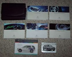 2003 Mercedes Benz CL-Class CL500, CL600 & CL55 AMG Owner's Operator Manual User Guide Set