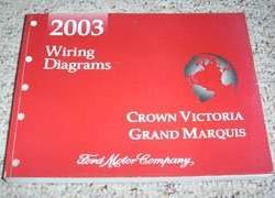 2003 Ford Crown Victoria Electrical Wiring Diagrams Troubleshooting Manual