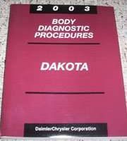 2003 Dodge Dakota Body Diagnostic Procedures