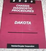 2003 Dodge Dakota Chassis Diagnostic Procedures