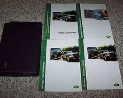 2003 Land Rover Discovery Owner's Operator Manual User Guide Set