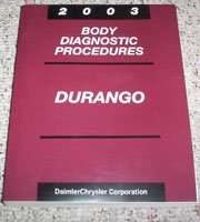 2003 Dodge Durango Body Diagnostic Procedures