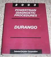 2003 Dodge Durango Powertrain Diagnostic Procedures