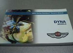 2003 Harley Davidson Dyna Models Owner's Manual