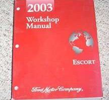 2003 Ford ZX2 Service Manual