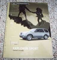 2003 Ford Explorer Sport Owner's Manual