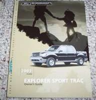 2003 Ford Explorer Sport Trac Owner's Manual