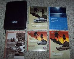 2003 Ford Explorer Sport Trac Owner's Manual Set
