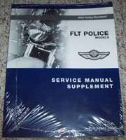 2003 Harley-Davidson FLT Police Model Service Manual Supplement