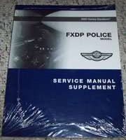 2003 Harley-Davidson FXDP Police Model Service Manual Supplement