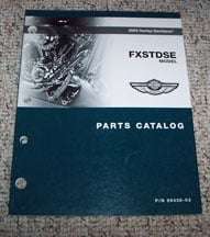 2003 Harley Davidson Screamin Eagle Deuce FXSTDSE Model Parts Catalog