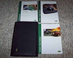 2003 Land Rover Freelander Owner's Operator Manual User Guide Set