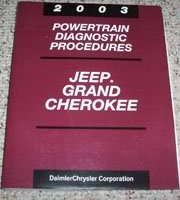 2003 Jeep Grand Cherokee Powertrain Diagnostic Procedures Manual