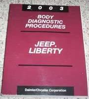 2003 Jeep Liberty Body Diagnostic Procedures Manual
