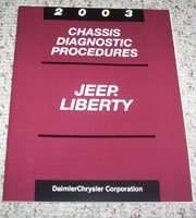 2003 Jeep Liberty Chassis Diagnostic Procedures Manual