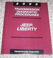 2003 Jeep Liberty Transmission Diagnostic Procedures Manual
