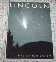 2003 Lincoln Navigator Navigation System Owner's Operator Manual User Guide