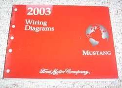 2003 Ford Mustang Electrical Wiring Diagrams Troubleshooting Manual